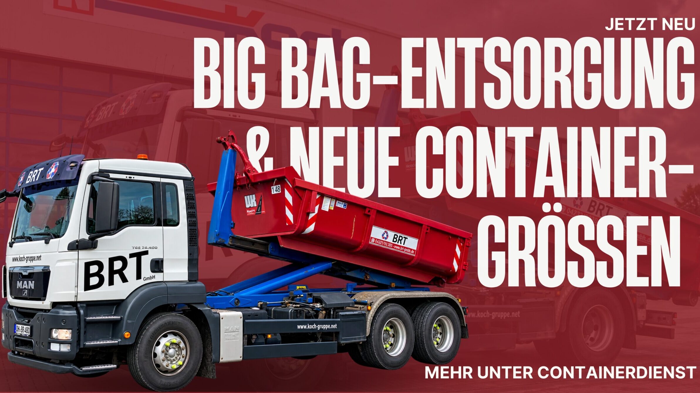 Jetzt neu: Baustoff Recycling & Containerdienst